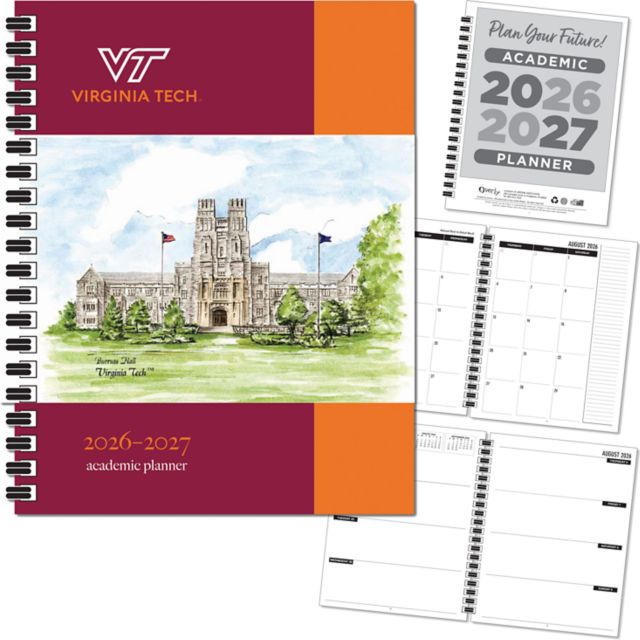 Virginia Tech 2026-2027 Academic Mini Planner