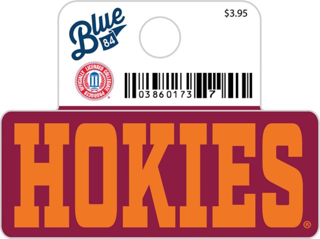 Virginia Tech Mini Sticker