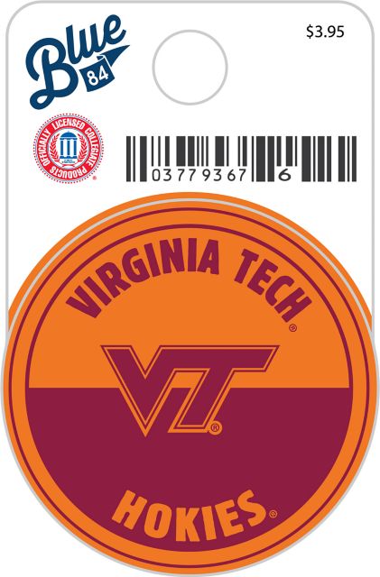 Virginia Tech Hokies Mini Sticker