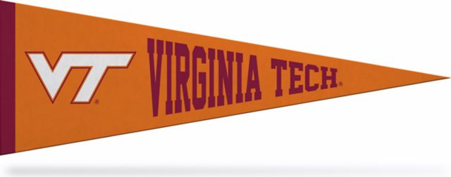 Virginia Tech 5" x 15" Pennant
