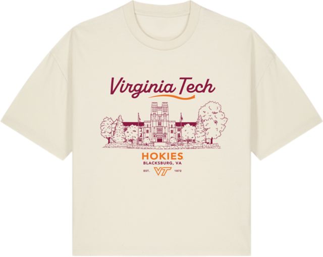 Virginia Tech Hokies Women's Oversized Short Sleeve T-Shirt