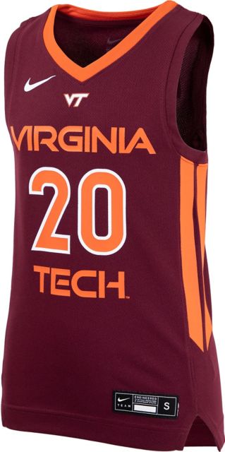 Va tech store basketball jersey