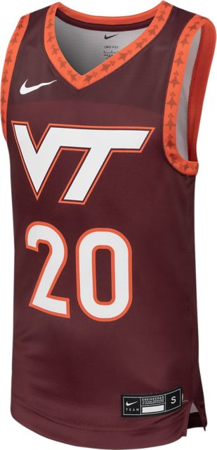Virginia Tech Basketball #20 Youth Replica Jersey