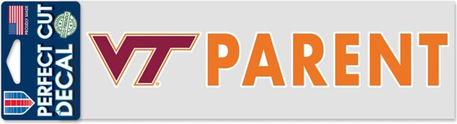 Virginia Tech 3x10 Parent Decal