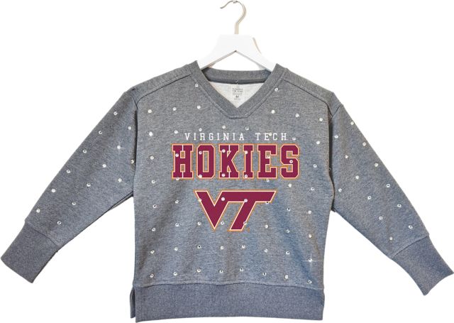 Virginia Tech Hokies Youth Girls Crewneck Sweatshirt