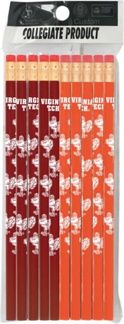 Virginia Tech 10 Count #2 Pencils