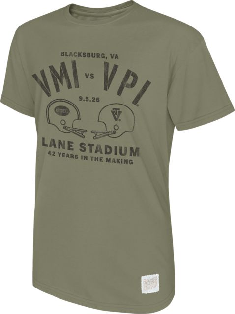 Virginia Tech Football VMI vs VPI Short Sleeve T-Shirt