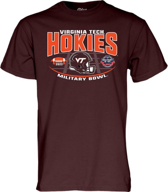 2023 Military Bowl Champion Brand Virginia Tech Team Long Sleeve T