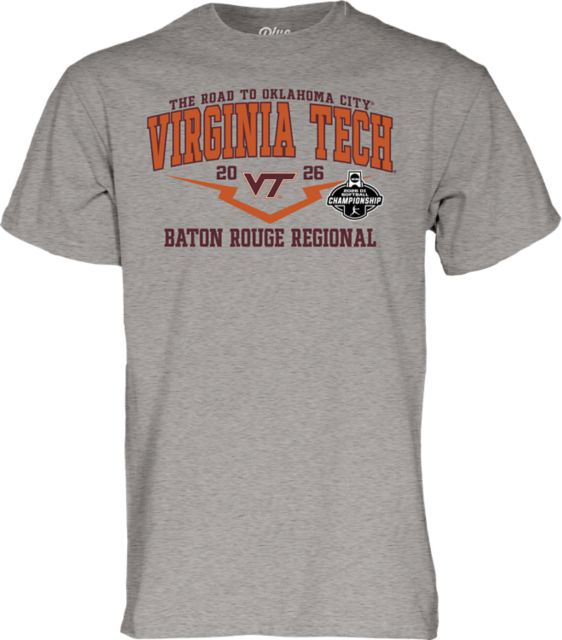 Virginia Tech Softball 2026 Regionals Short Sleeve T-Shirt