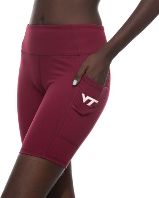 Virginia Tech Women's Pocket Bike Shorts