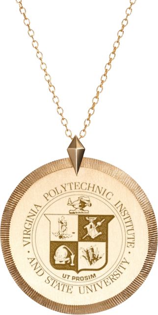 Virginia Tech Florentine Necklace
