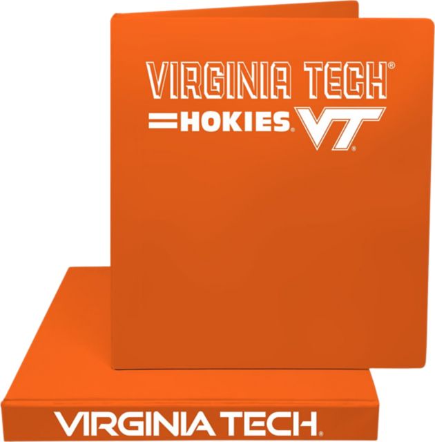 Virginia Tech 1 inch Vinal Binder