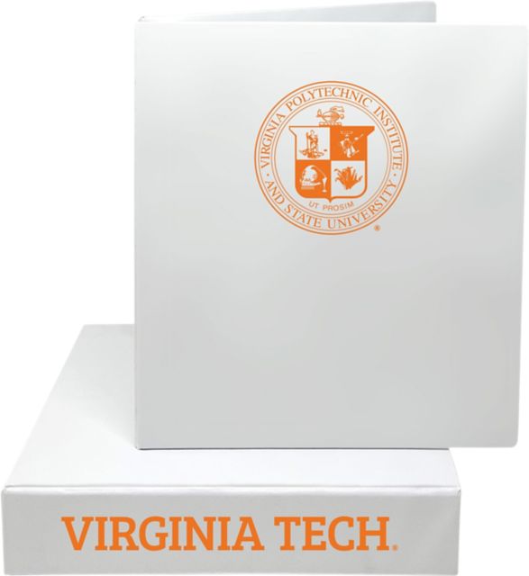Virginia Tech 2'' Vinyl Binder