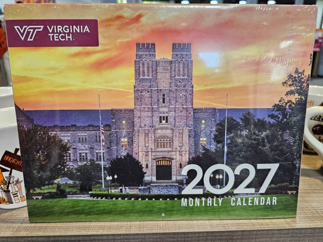 Virginia Tech 2027 Monthly Calendar