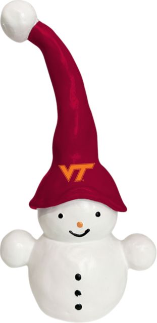 Virginia Tech Theo the Snowman