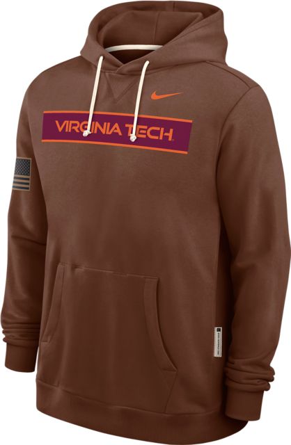 Virginia Tech Military Dri-Fit Hooded Sweatshirt
