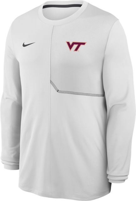 Virginia Tech Dri-Fit UV Coaches Long Sleeve T-Shirt
