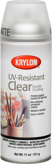 SPRAY UV RESIST MATTE FINISH 11OZ