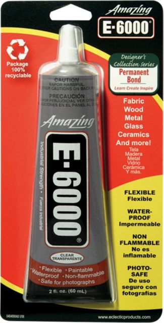 E6000 Adhesive 2 oz. Peggable
