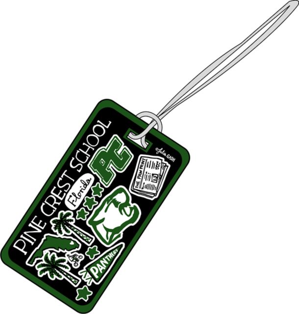 Pine Crest School Julia Gash Luggage Tag