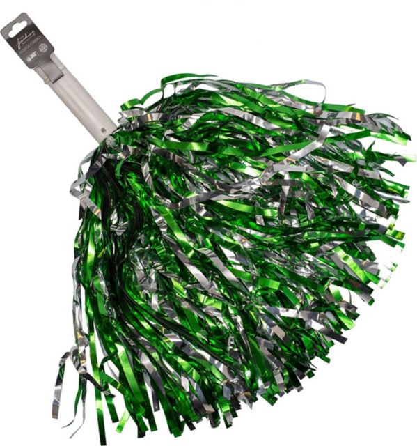 Pine Crest School Short Stick Shimmer Pom