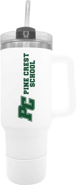 Pine Crest School 40 oz. Tumbler with Straw