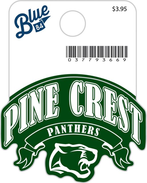 Pine Crest School Mini Sticker