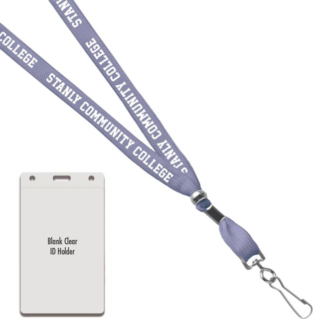 Stanly Community College Card Dispenser Lanyard