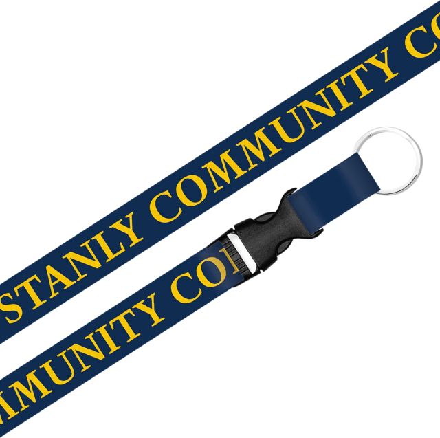 Stanly Community College Lanyard with Buckle