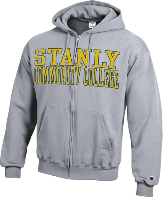 Stanly Community College Full-Zip Hooded Sweatshirt