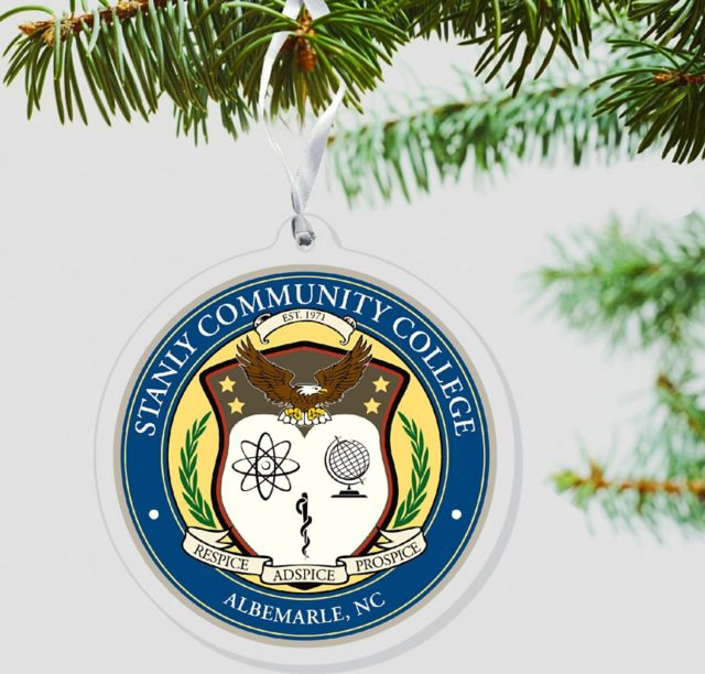 Stanly Community College 3 in. x 4in. Ornament