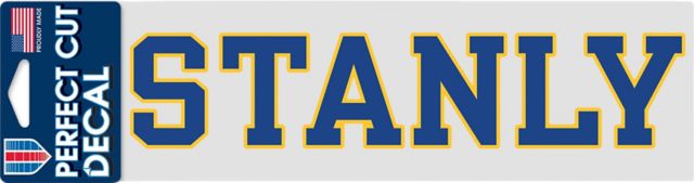 Stanly Community College 3'' x 10'' Perfect Cut Decal