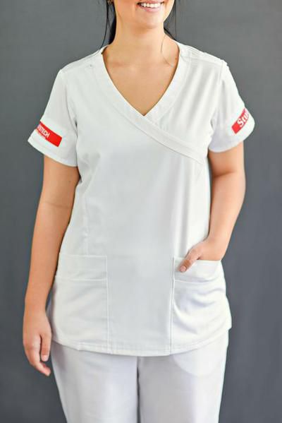 WMN CROSSOVER TOP WHITE XL