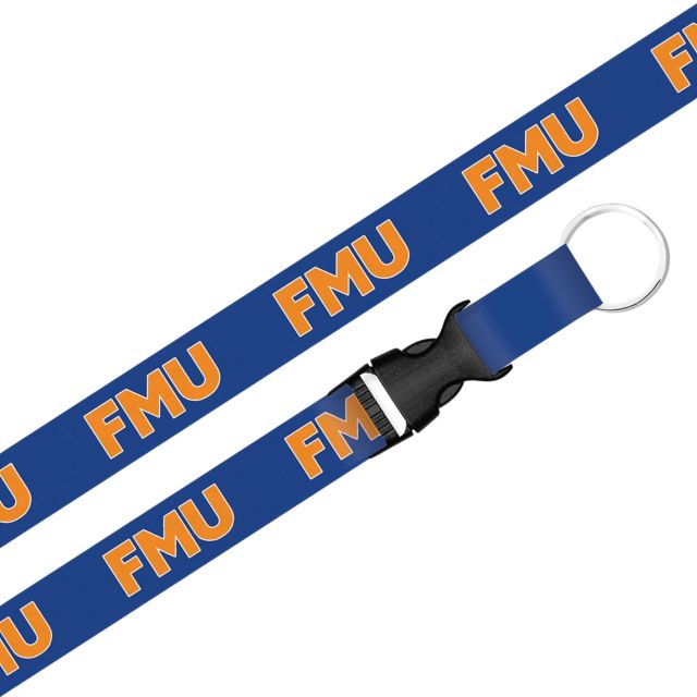 Florida Memorial University Lanyard with Buckle