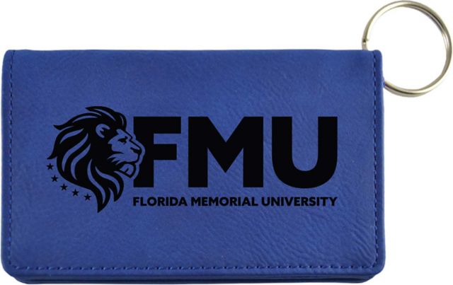 Florida Memorial University Leather ID Holder