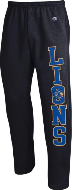 Florida Memorial University Fighting Lions Open Bottom Sweatpants