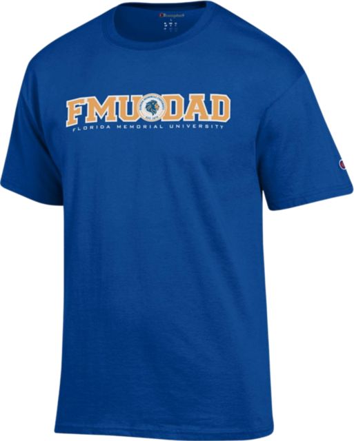 Florida Memorial University Fighting Lions Dad Short Sleeve T-Shirt