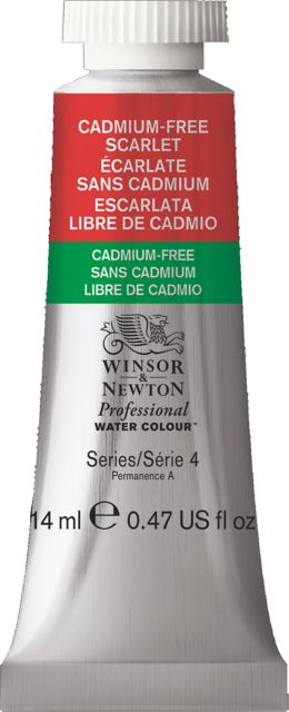 PROFESSIONAL WATERCOLOR 14ML CADMIUM FREE SCARLET