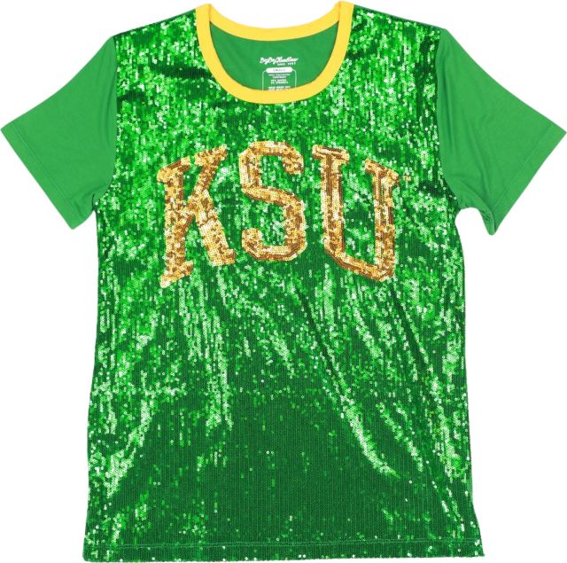 Kentucky State University Women's Sequin Short Sleeve T-Shirt