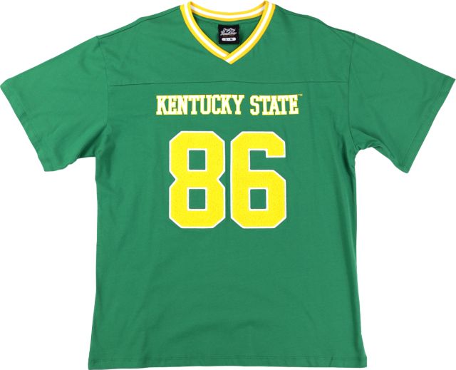 Kentucky State University HBCU Women's Long Sleeve Football Jersey