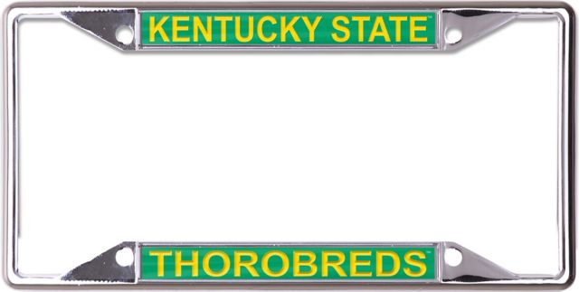 Kentucky State University Thorobreds License Plate Frame