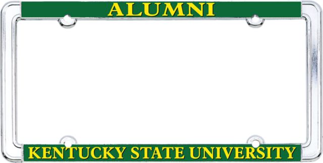 Kentucky State University Alumni Thin Dome License Plate Frame
