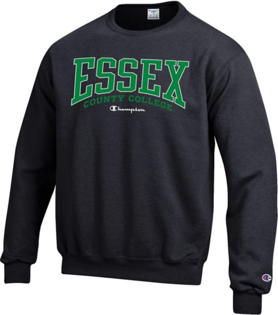 college crew neck sweater