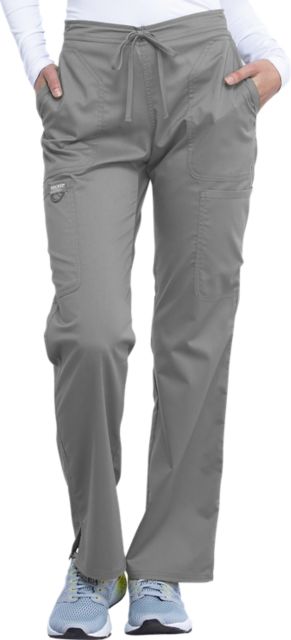Merced College Womens Grey Revolution Scrub Pants BLANK - ONLINE ONLY