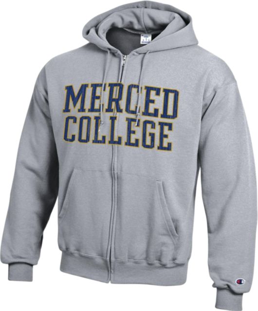 Merced College Full-Zip Hooded Sweatshirt