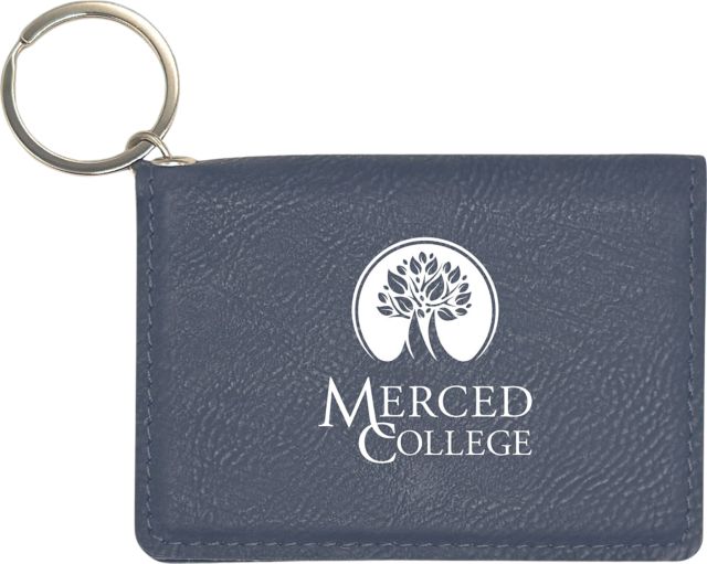 Merced College Leather ID Holder