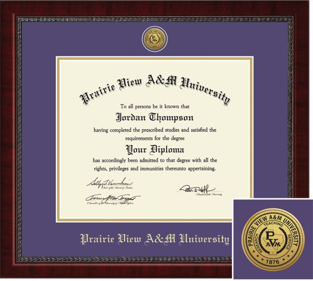 Church Hill Classics Engraved Diploma Frame. Masters. - ONLINE ONLY