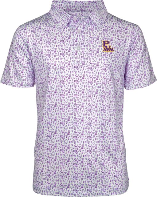Prairie View A & M University Youth Boy's Crew Polo