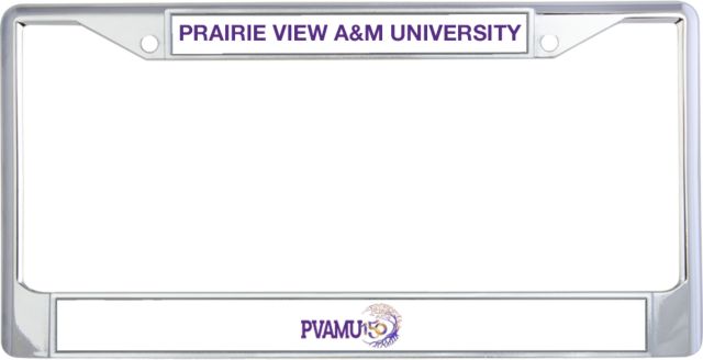Prairie View A & M University 150th Anniversary License Plate Holder