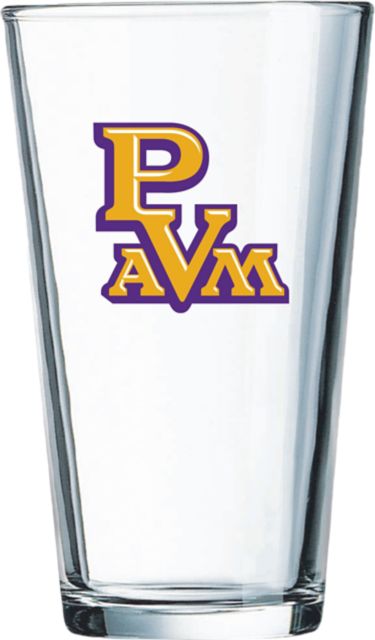Prairie View A & M University 16 oz. Glass